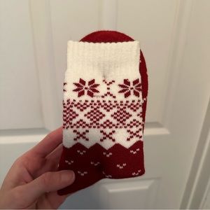 Plush gift socks